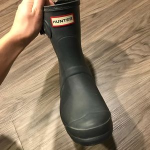 Hunter Zippered Rain Boots (Short)